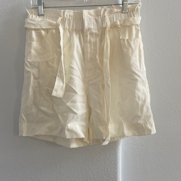 MKT Studio High Waisted Paperbag Shorts Size 36‎ - Picture 1 of 9